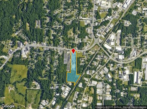 2705 W English Rd, High Point, NC Parcel Map