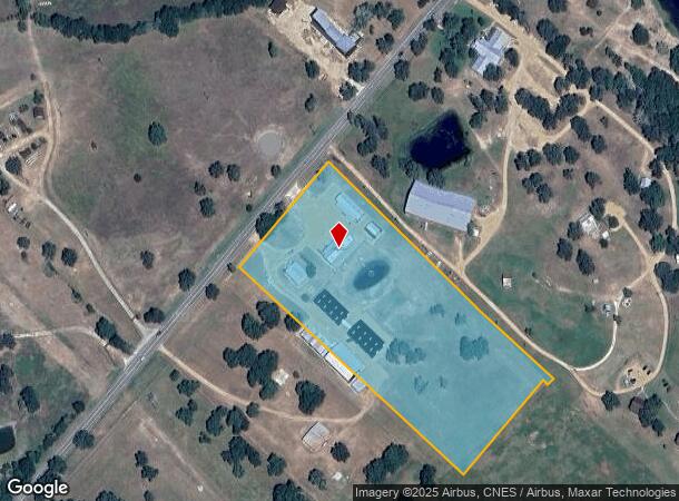 1375 S State Highway 237, Round Top, TX Parcel Map