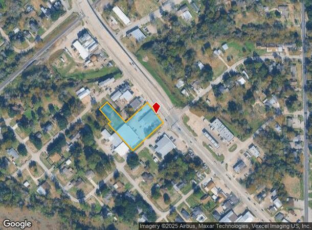 5507 S Main St, Crosby, TX Parcel Map