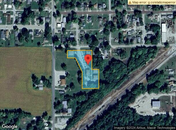  600 W 3Rd St, Taylorville, IL Parcel Map