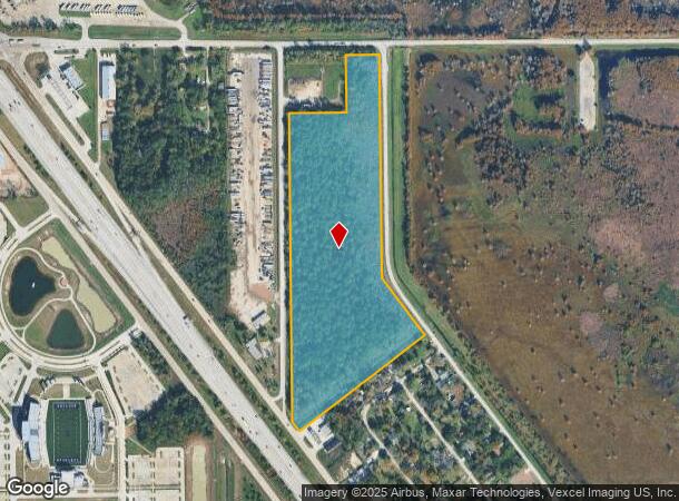  11500 Hornberger Rd, Houston, TX Parcel Map