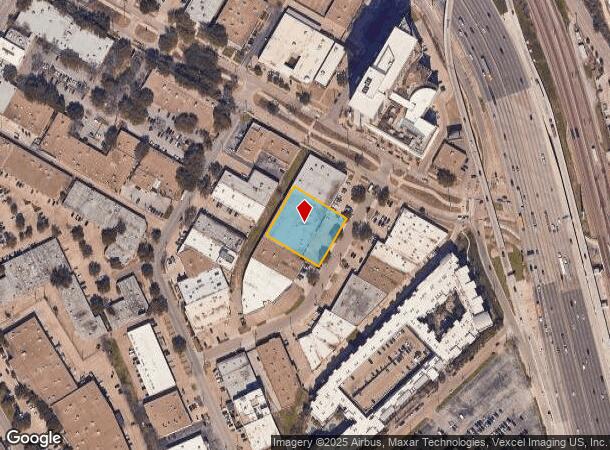  1539 Edison St, Dallas, TX Parcel Map