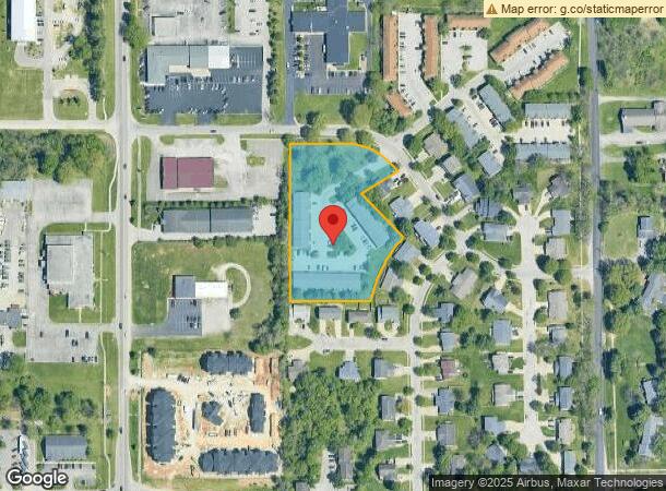  3300 S Odell Dr, Bloomington, IN Parcel Map