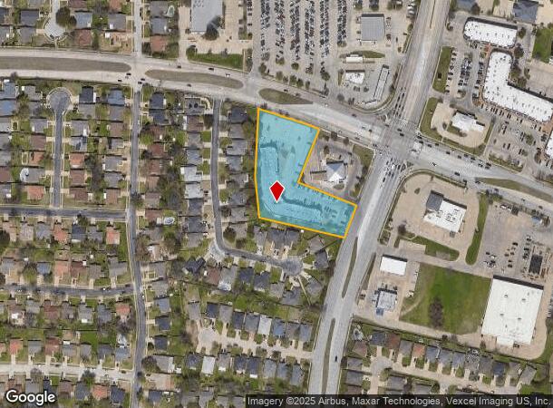  7355 N Beach St, Fort Worth, TX Parcel Map