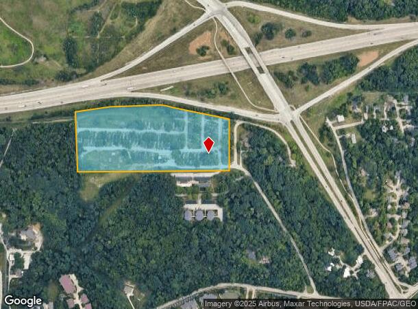 1205 Laura Dr, Iowa City, IA Parcel Map