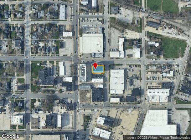 11 E Columbia Ave, Champaign, IL Parcel Map