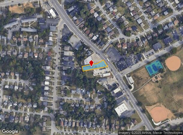  5717 Glenway Ave, Cincinnati, OH Parcel Map