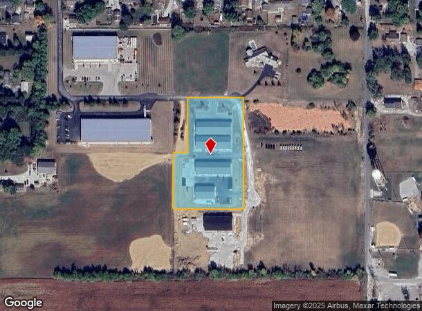  409 Demoss Ave, Arcadia, IN Parcel Map