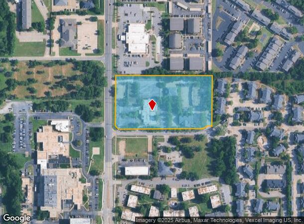 120 N Bryant Ave, Edmond, OK Parcel Map