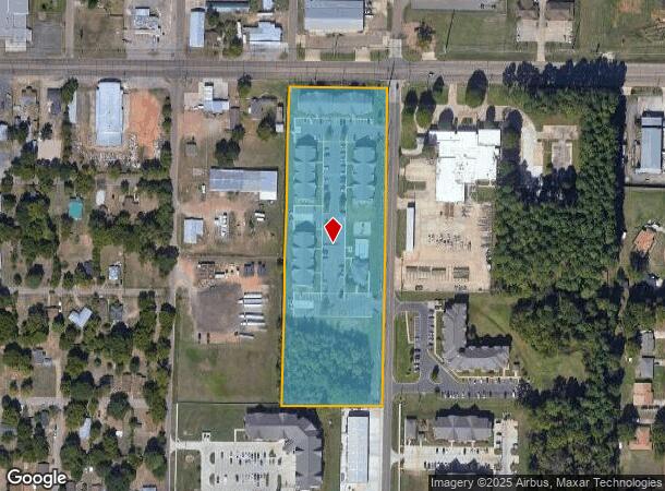 701 N Oats St, Texarkana, AR Parcel Map