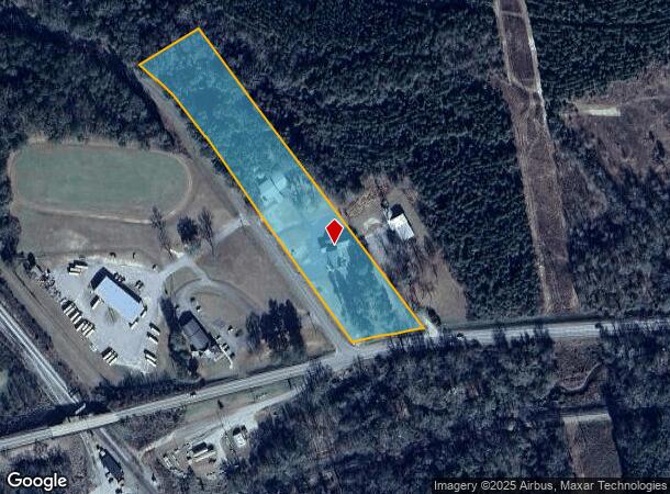  407 Chatham St, Oglethorpe, GA Parcel Map