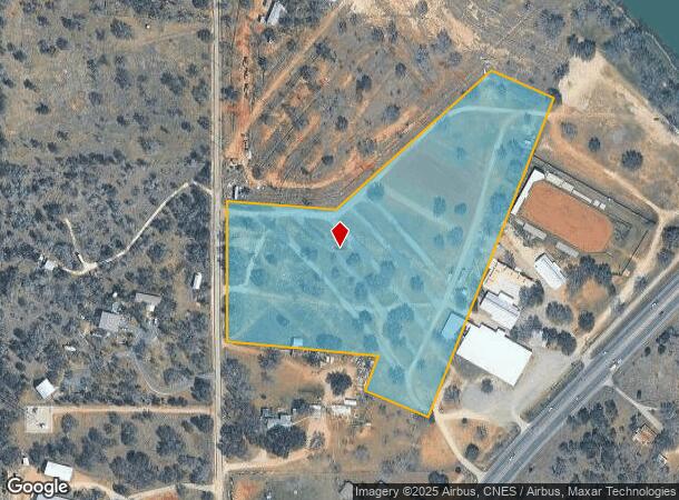 619 S Us Highway 281, Johnson City, TX Parcel Map