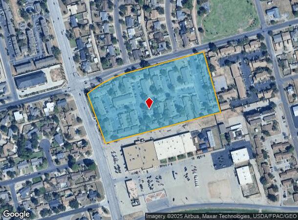 2300 N A St, Midland, TX Parcel Map