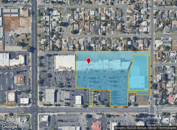 172 E Base Line Rd, Rialto, CA Parcel Map