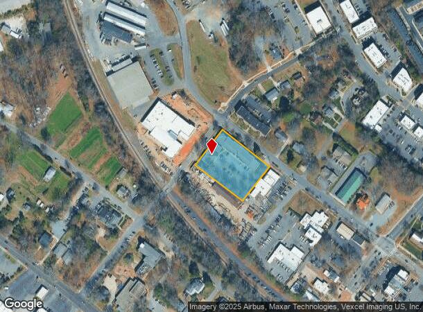 220 N Ames St, Matthews, NC Parcel Map