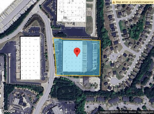  6725 Oakley Industrial Blvd, Union City, GA Parcel Map