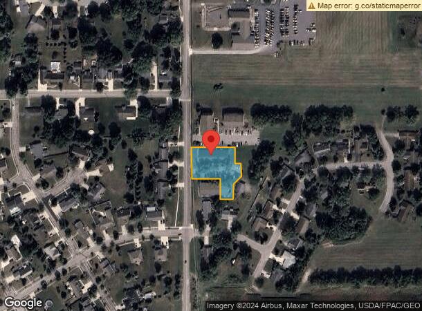  405 County Line Rd, Bluffton, OH Parcel Map