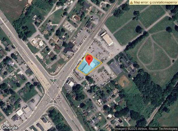  1206 Broadway St E, Lenoir City, TN Parcel Map