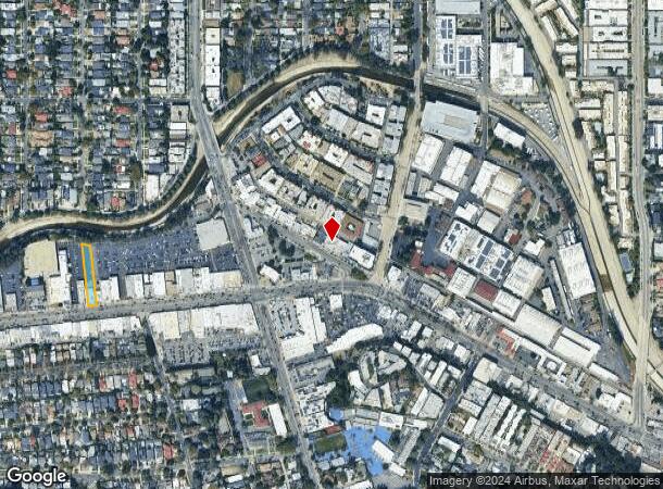  12201 Ventura Blvd, Studio City, CA Parcel Map