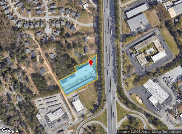  240 Orchard Dr, West Columbia, SC Parcel Map