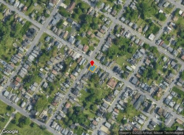  1829 Jackson St, Scranton, PA Parcel Map