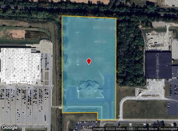 1010 W Washington St, Monticello, IN Parcel Map