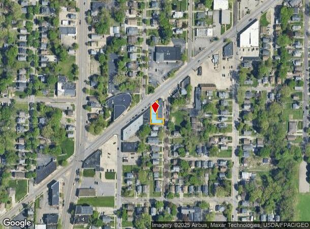  210 212 E Cuyahoga Falls Ave E, Akron, OH Parcel Map