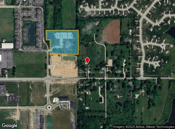  1468 W Stones Crossing Rd, Greenwood, IN Parcel Map