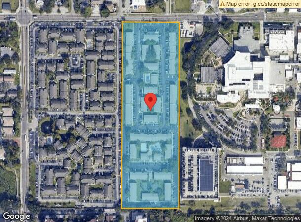  13016 Leeds Ct, Tampa, FL Parcel Map