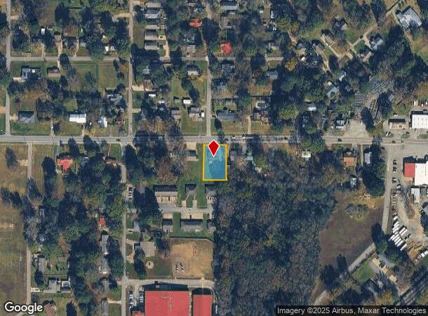 611 W Center St, Beebe, AR Parcel Map