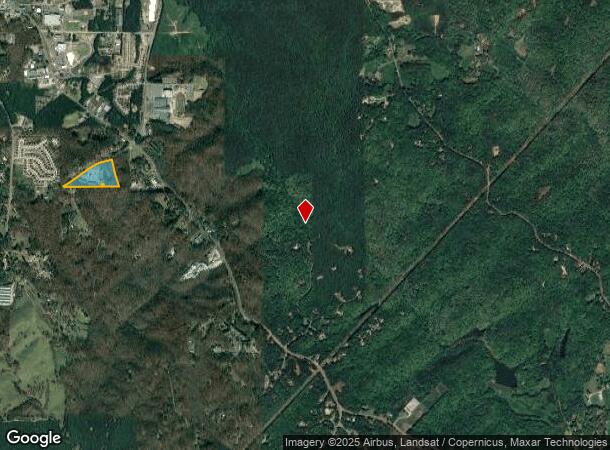  34 Farmington Cir, Dawsonville, GA Parcel Map