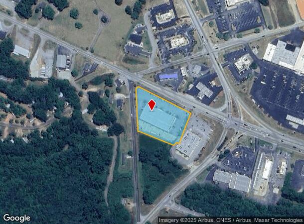 810 E Main St, Laurens, SC Parcel Map