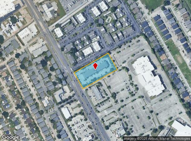 1101 Manhattan Blvd, Harvey, LA Parcel Map