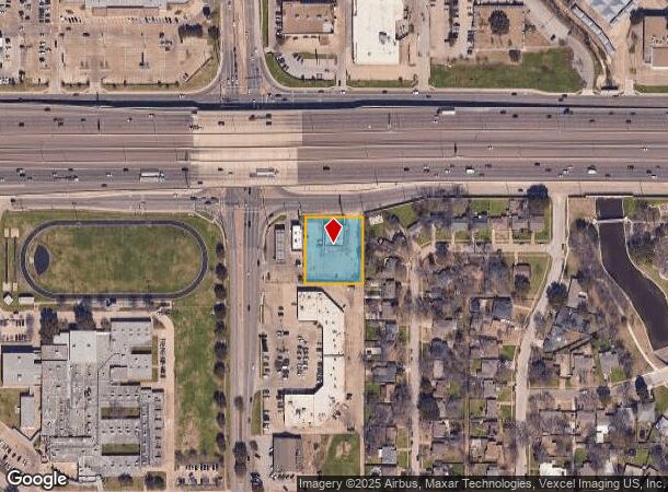  2326 W Airport Fwy, Irving, TX Parcel Map