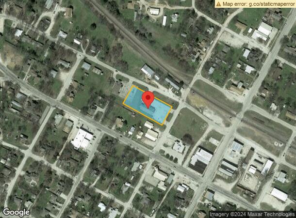  105 N Oneil St, Alvord, TX Parcel Map