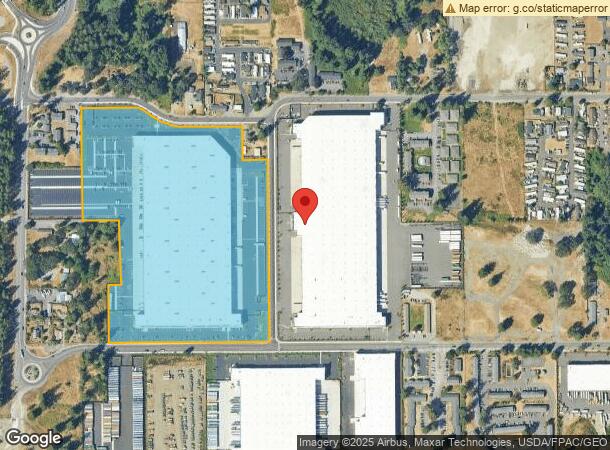  14802 Spring St Sw, Lakewood, WA Parcel Map