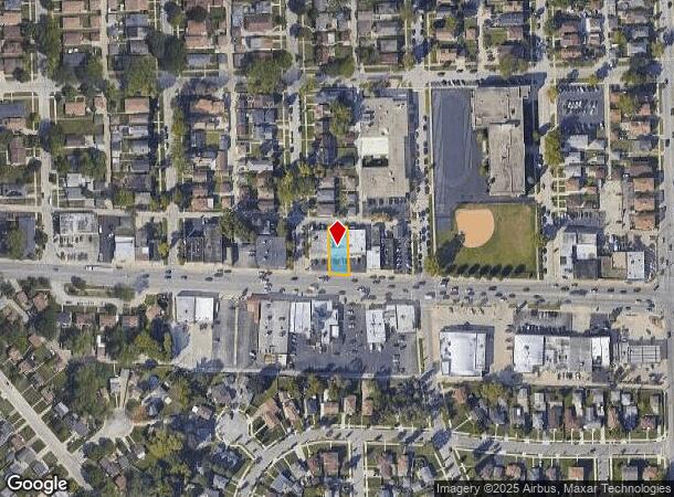  9716 Grand Ave, Franklin Park, IL Parcel Map