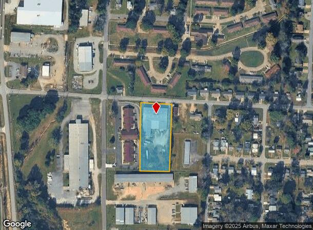 1310 Jackman St, Benton, AR Parcel Map