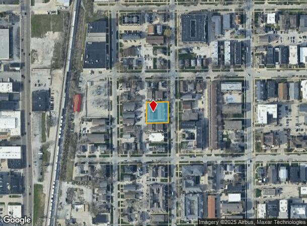 905 S Locust St, Champaign, IL Parcel Map