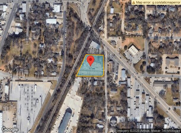  1008 Johnson St, Denton, TX Parcel Map