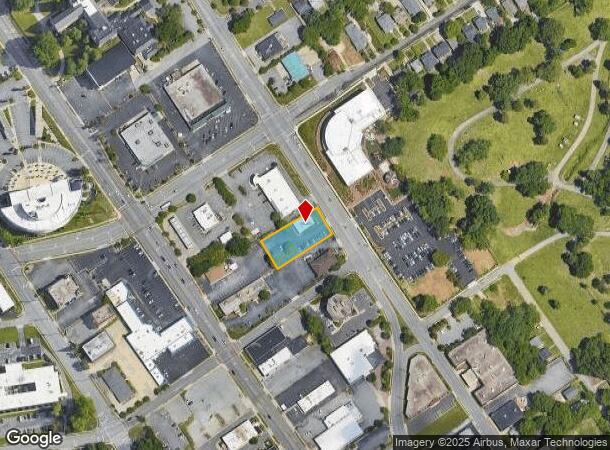  619 N Hamilton St, High Point, NC Parcel Map