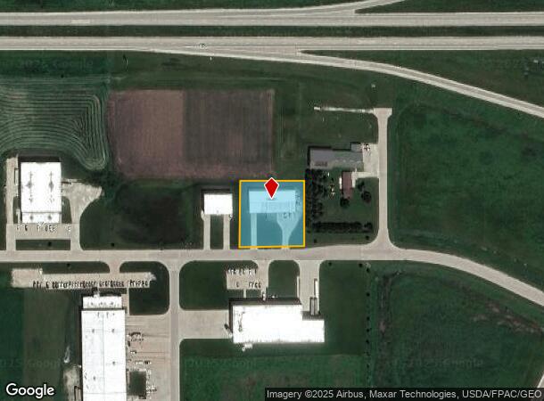  2310 Industrial Pky Sw, Dyersville, IA Parcel Map