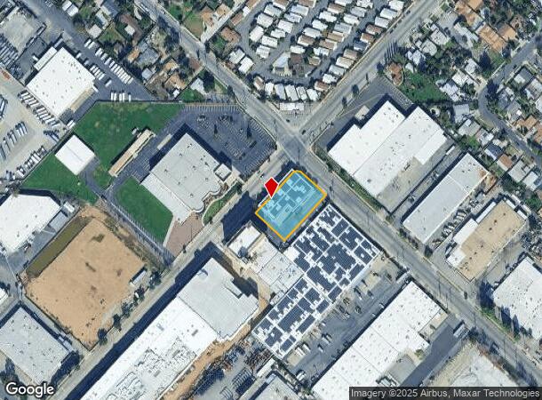 15140 Bledsoe St, Sylmar, CA Parcel Map