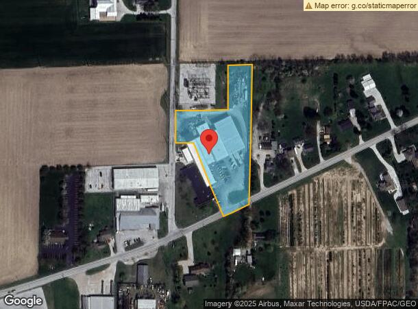  850 W Front St, Pemberville, OH Parcel Map