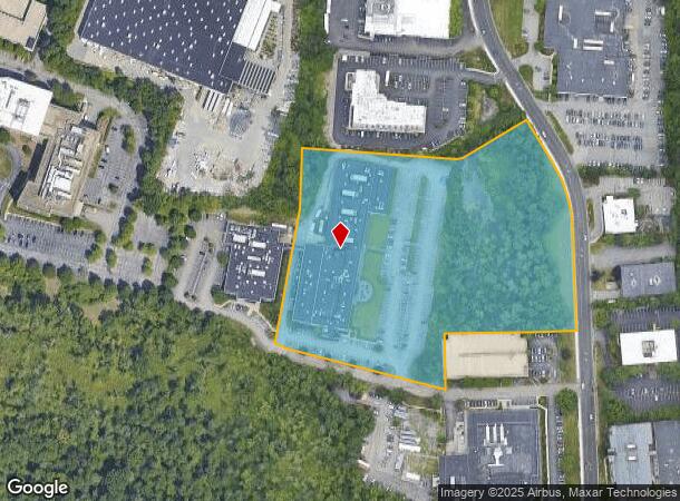  153 Second Ave, Waltham, MA Parcel Map