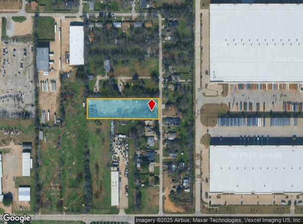 3621 Waters St, Lancaster, TX Parcel Map