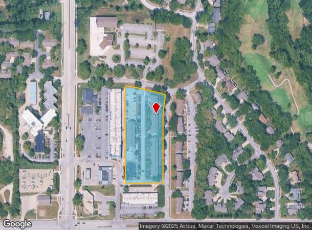  1405 Apple Ln, Lawrence, KS Parcel Map