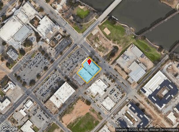  215 S University Parks Dr, Waco, TX Parcel Map