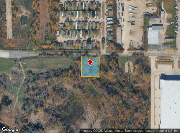 1300 W Oakdale Rd, Grand Prairie, TX Parcel Map