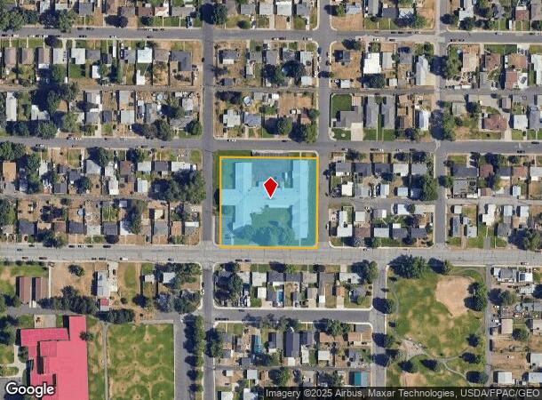  1717 E Rowan Ave, Spokane, WA Parcel Map